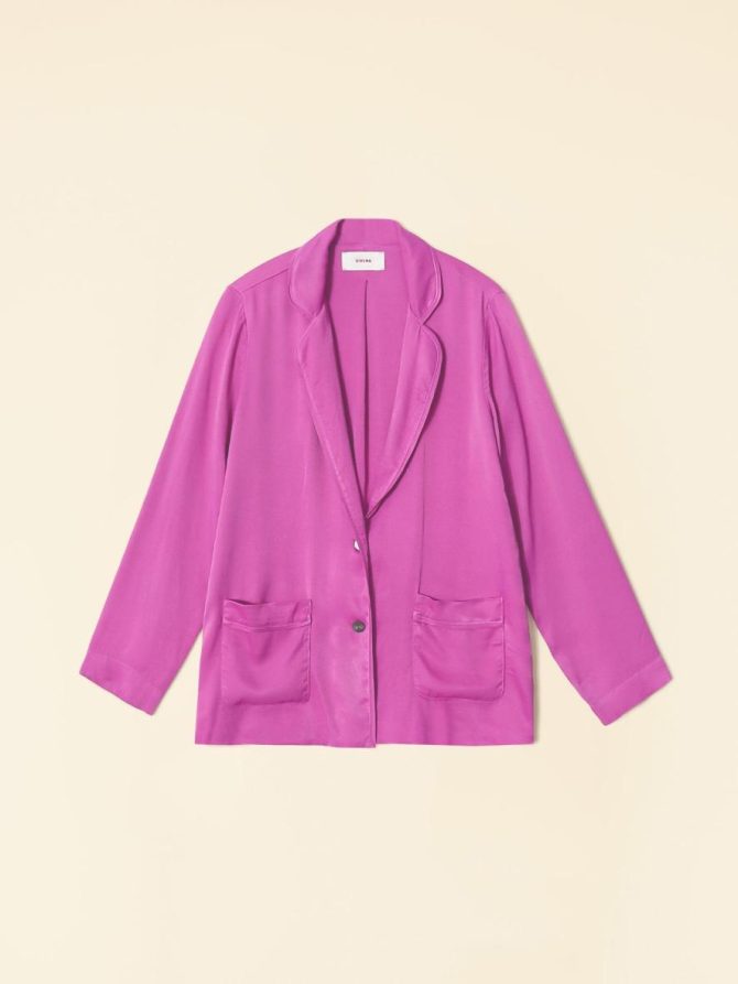 Xirena Sweaters & Jackets | Women Vivid Magenta Walker Blazer