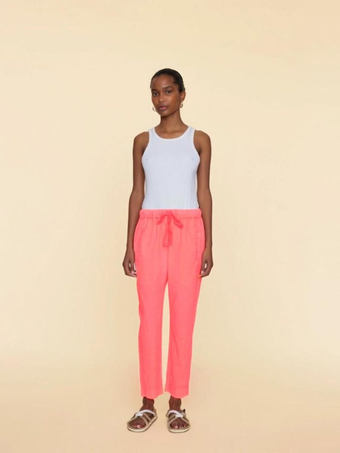 Xirena Pants & Jumpsuits | Women Neon Pink Draper Pant