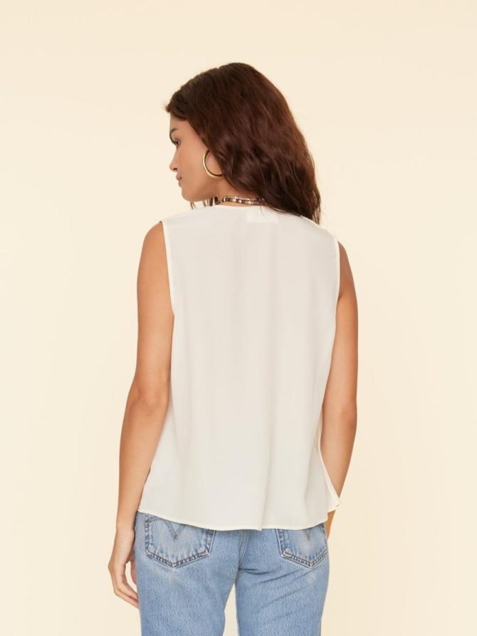 Xirena Tops | Women White Agate Clare Top