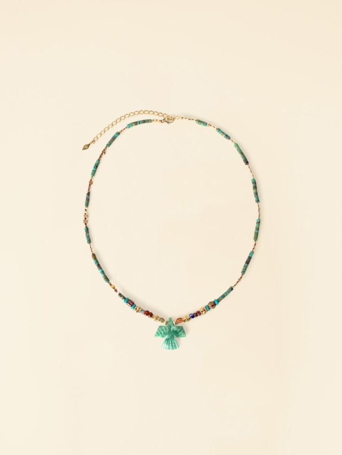 Xirena Accessories | Women Gachon Pothier Jade Epure Bird Necklace V2