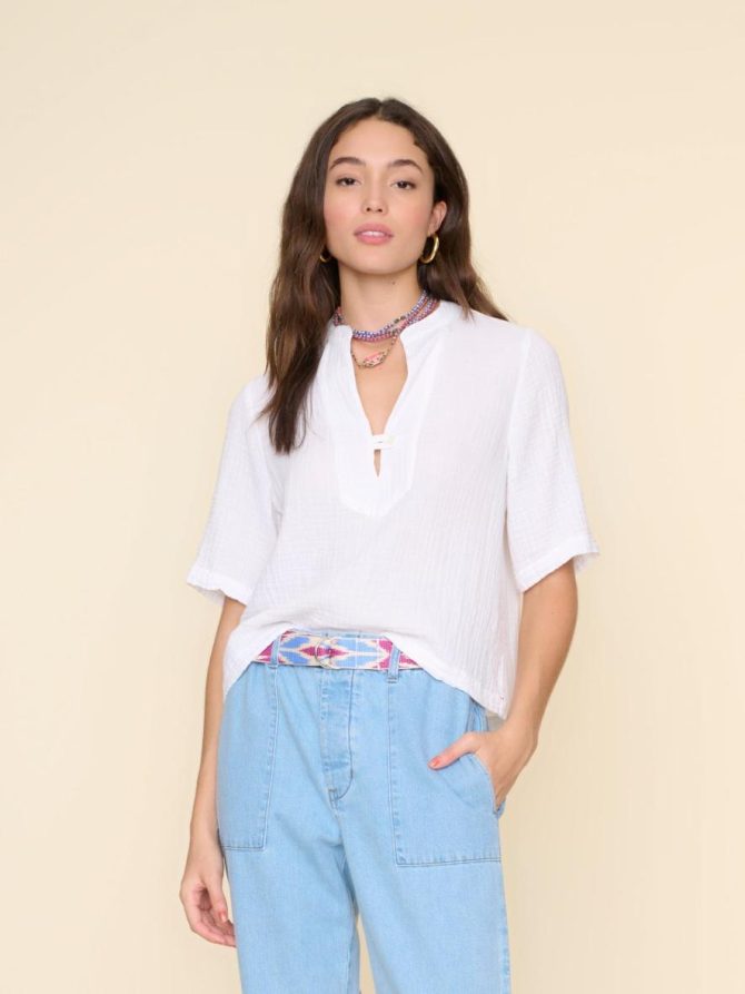 Xirena Tops | Women White Ports Top