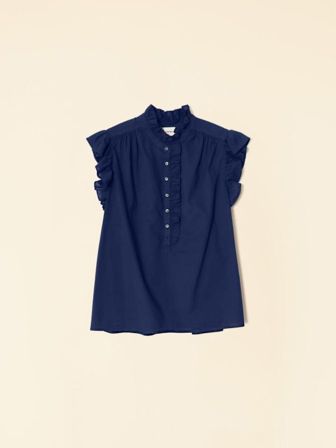 Xirena Tops | Women Navy Brenna Top