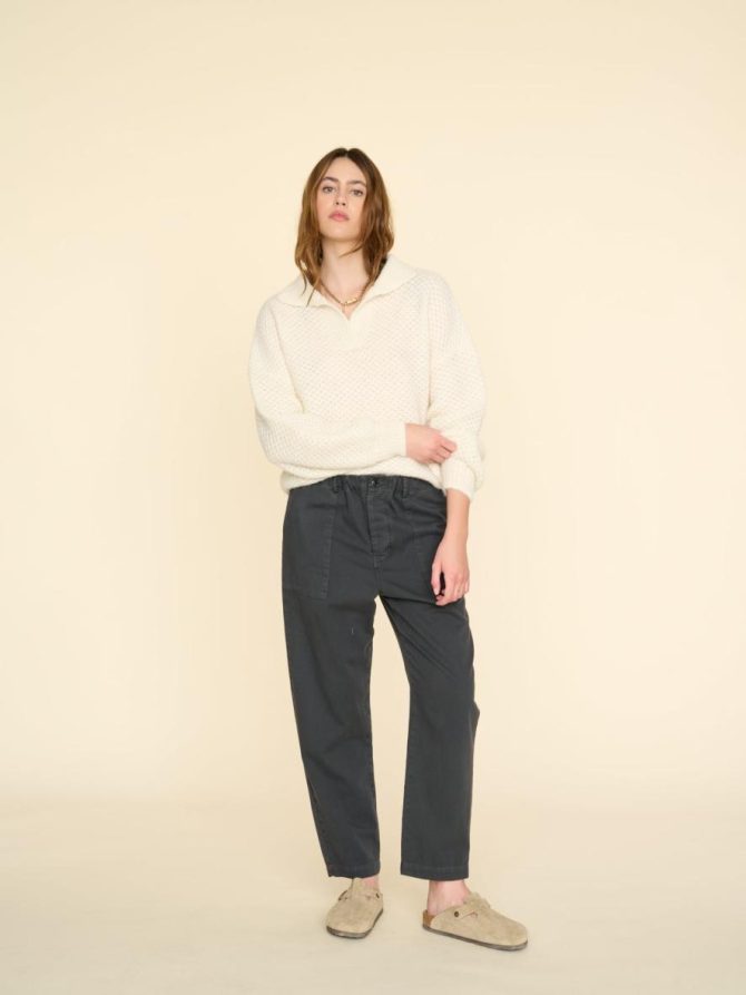 Xirena Pants & Jumpsuits | Women Vintage Black Mercer Twill Pant