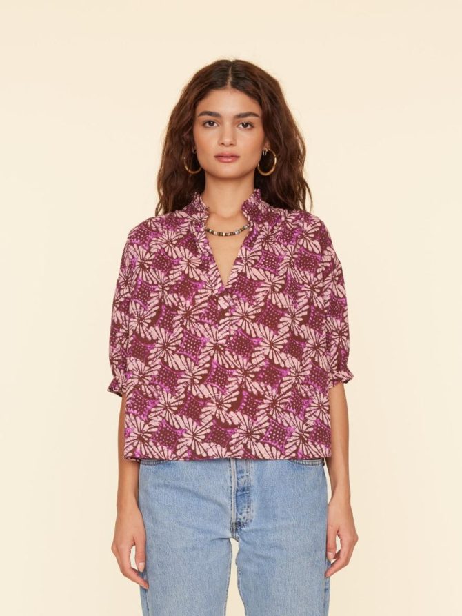 Xirena Tops | Women Mulberry Petal Cam Top