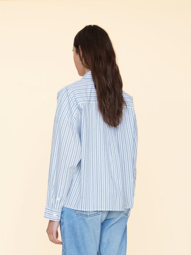 Xirena Shirts | Women Coastal Stripe Riley Shirt