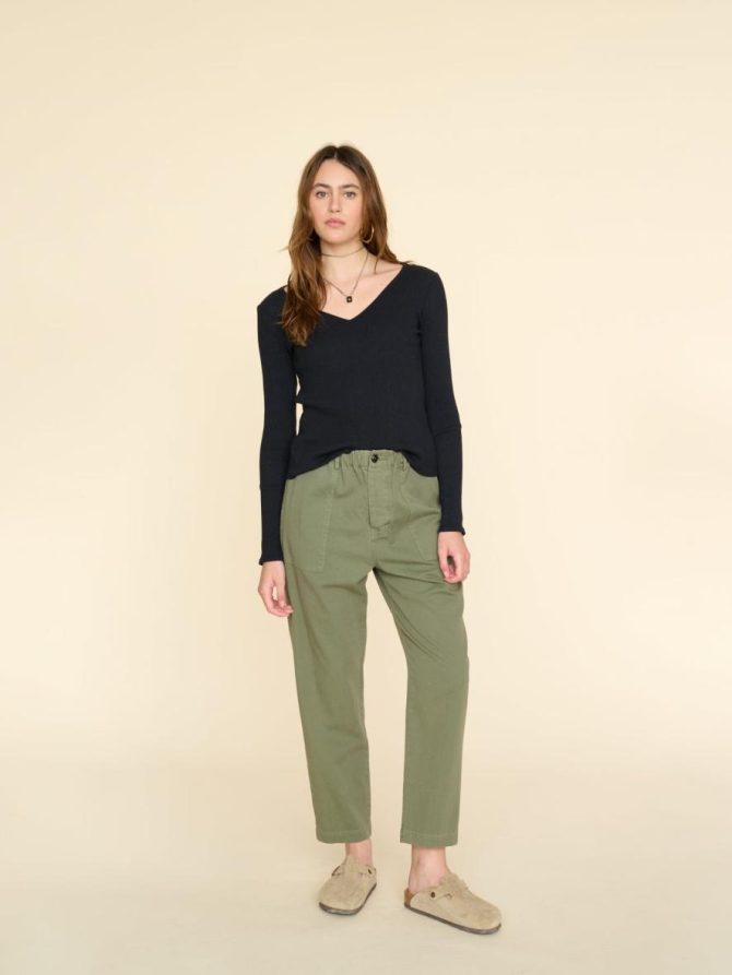 Xirena Pants & Jumpsuits | Women Vintage Pine Mercer Twill Pant