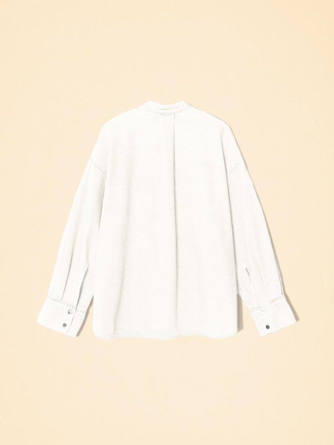 Xirena Sweaters & Jackets | Women White Reeves Denim Jacket