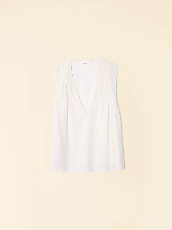 Xirena Tops | Women White Agate Clare Top